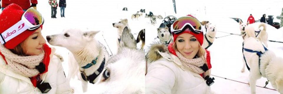 En Kadjar Simone: 48H de dérapages incontrôlés à Tignes.