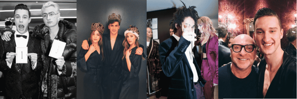 « Les nouveaux princes » : 51 influenceurs défilent pour Dolce & Gabbana !
