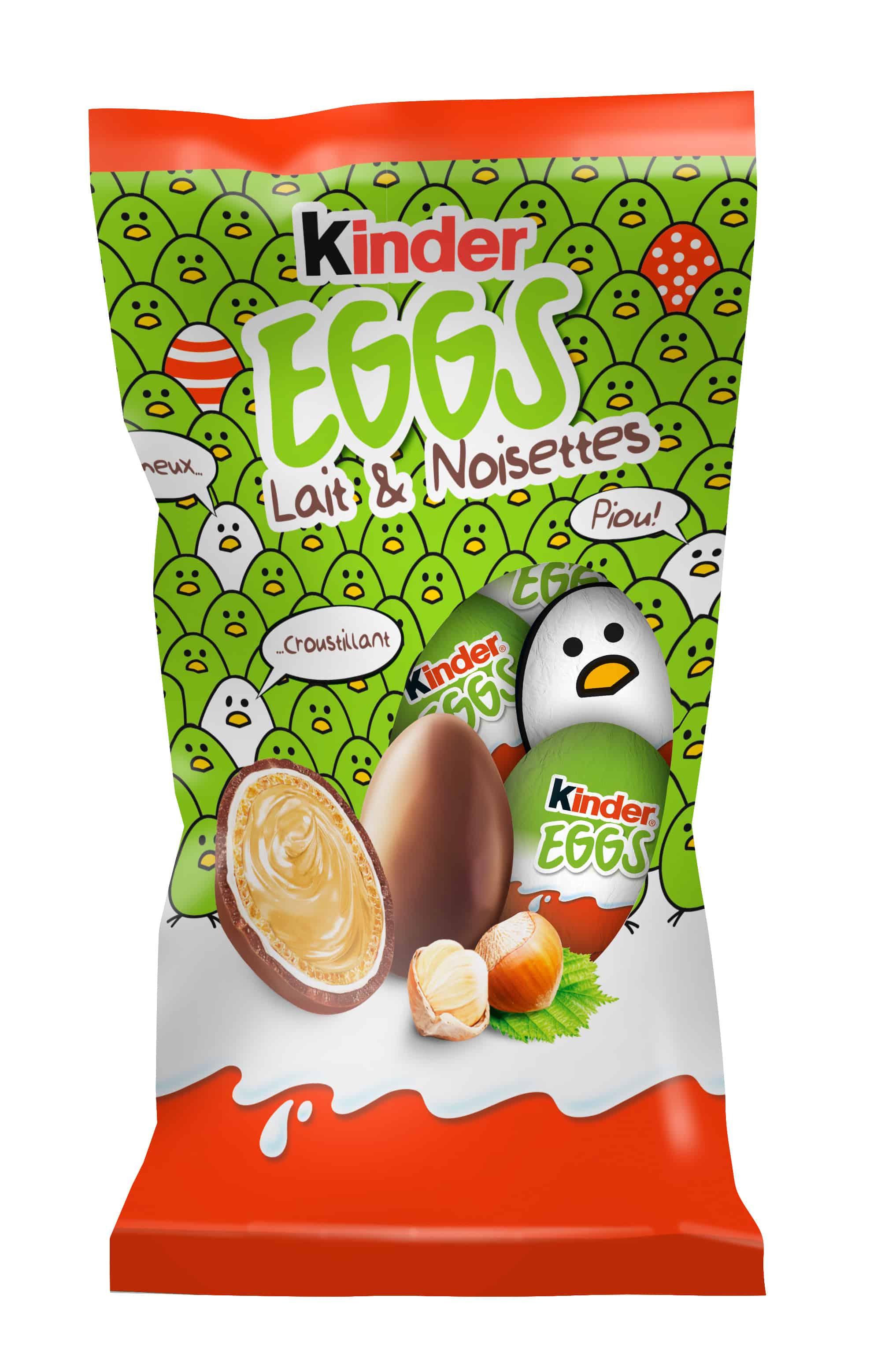 Kinder Eggs 120G Dettachée De Presse