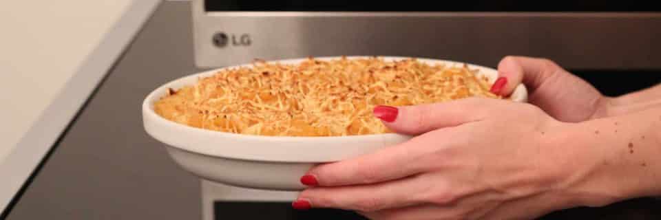 Le bonheur est dans le plat : Purée de potimarron gratinée au micro-ondes