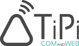 Logo TiPi Com and Web